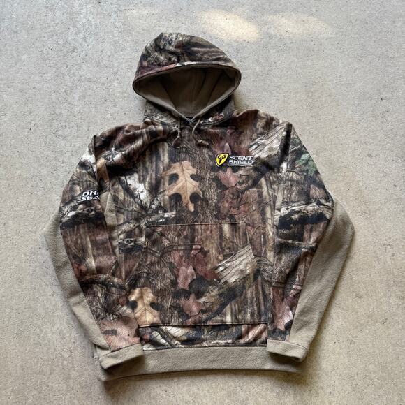 Men's Scent Shield Dream Season Camouflage Hoodie Pullover Sweatshirt Sz Medium - Picture 1 of 7